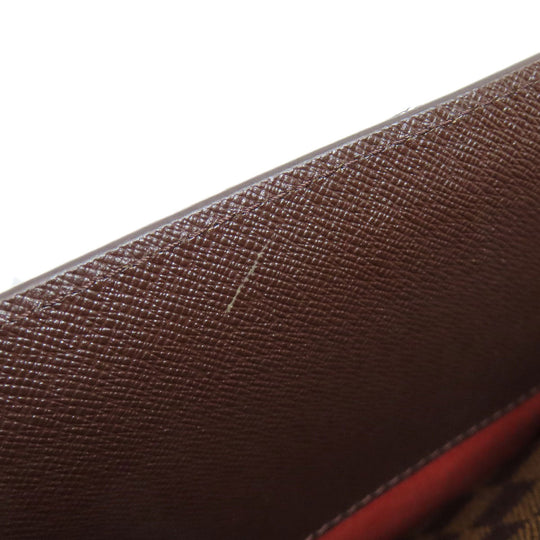 LOUIS VUITTON Handbag N51155 Damier canvas Brown Triana Women Used Authentic