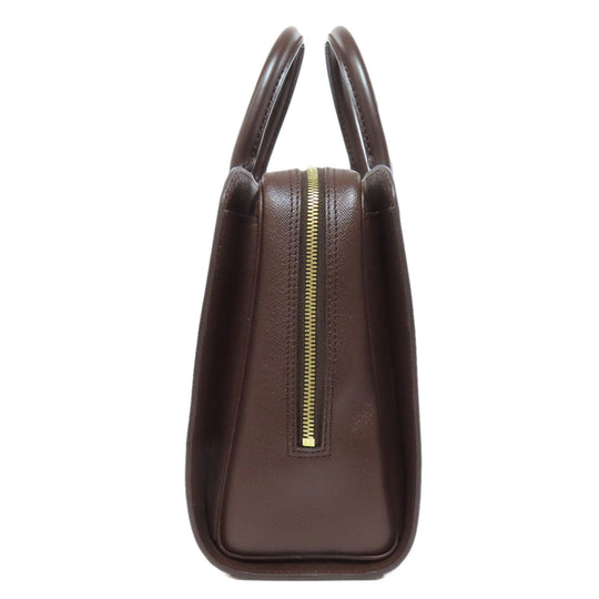 LOUIS VUITTON Handbag N51155 Damier canvas Brown Triana Women Used Authentic
