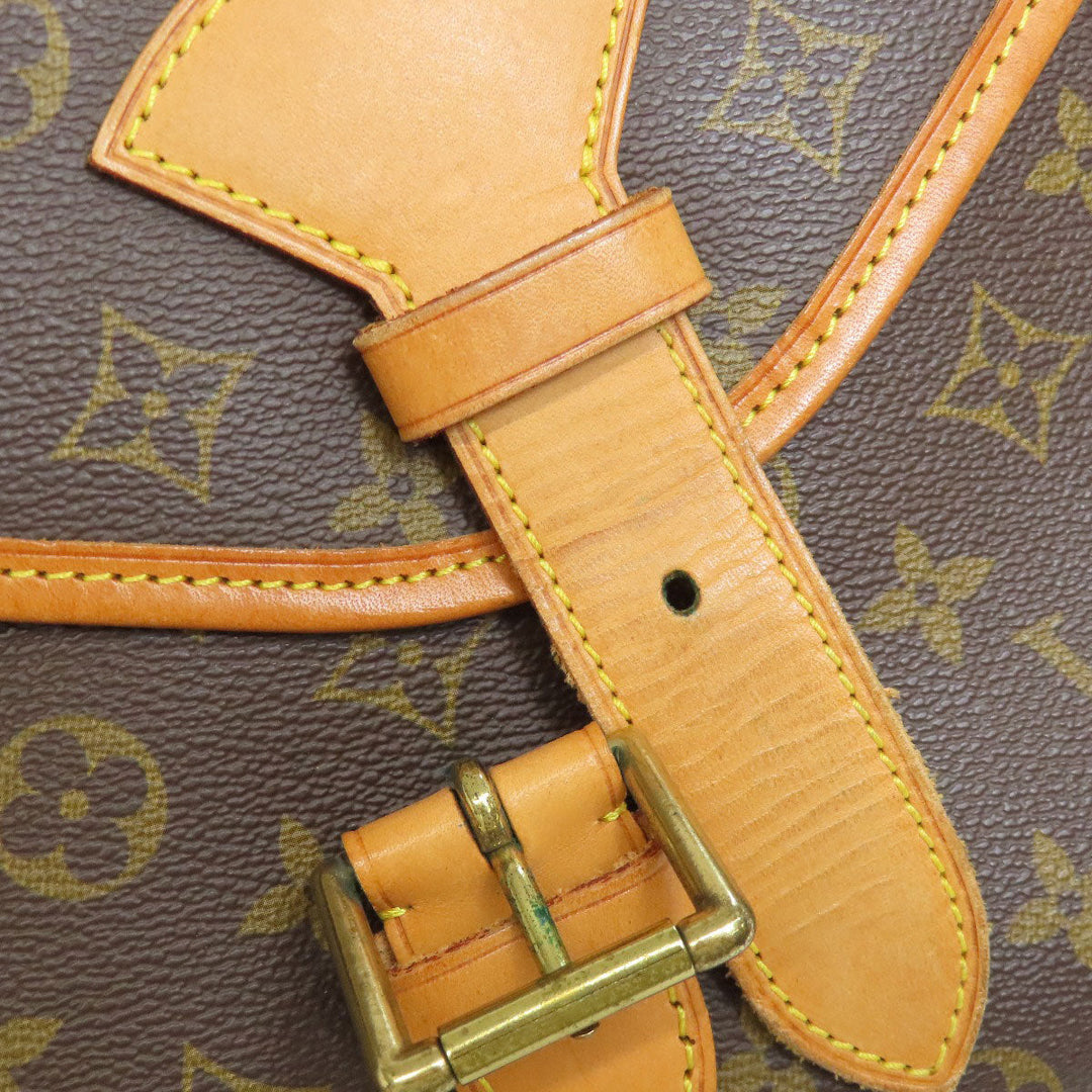 LOUIS VUITTON Business bag M51121 Monogram canvas Brown Beverly Women Used Authentic