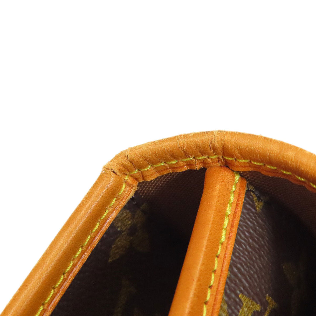 LOUIS VUITTON Business bag M51121 Monogram canvas Brown Beverly Women Used Authentic