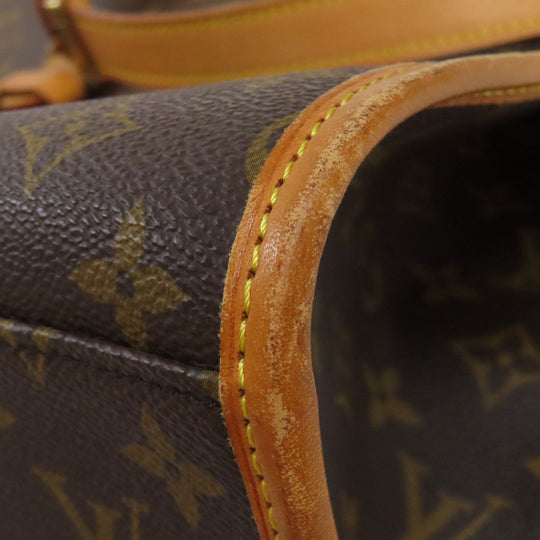 LOUIS VUITTON Business bag M51121 Monogram canvas Brown Beverly Women Used Authentic