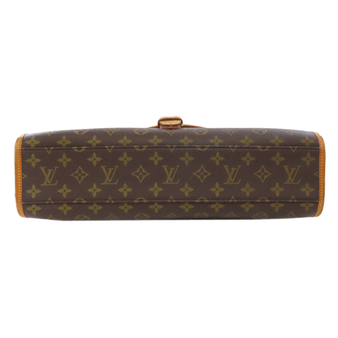 LOUIS VUITTON Business bag M51121 Monogram canvas Brown Beverly Women Used Authentic