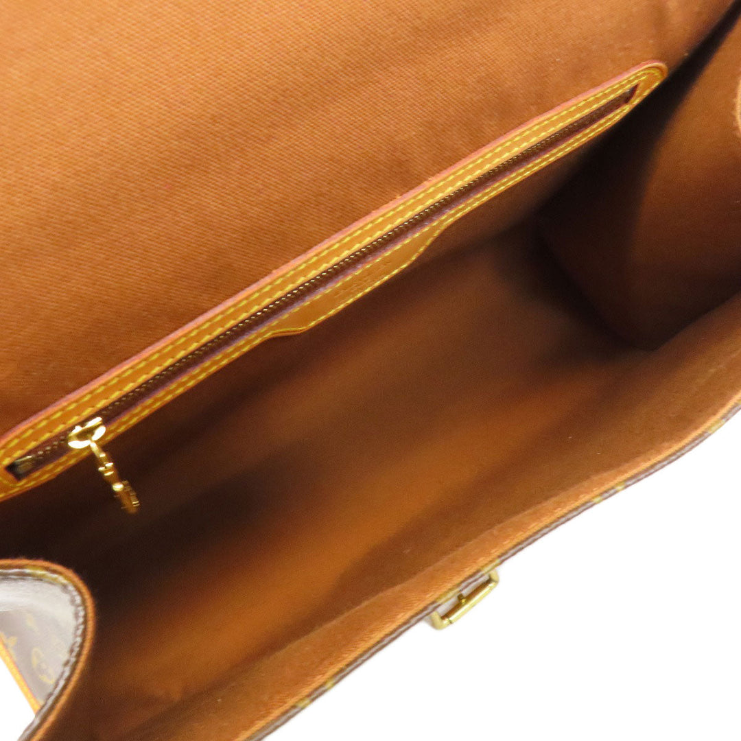 LOUIS VUITTON Business bag M51121 Monogram canvas Brown Beverly Women Used Authentic