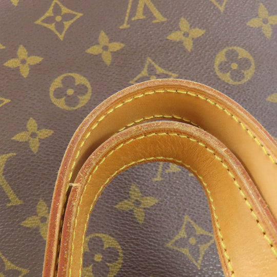 LOUIS VUITTON Tote Bag M51155 Monogram canvas Brown Luco Women Used Authentic