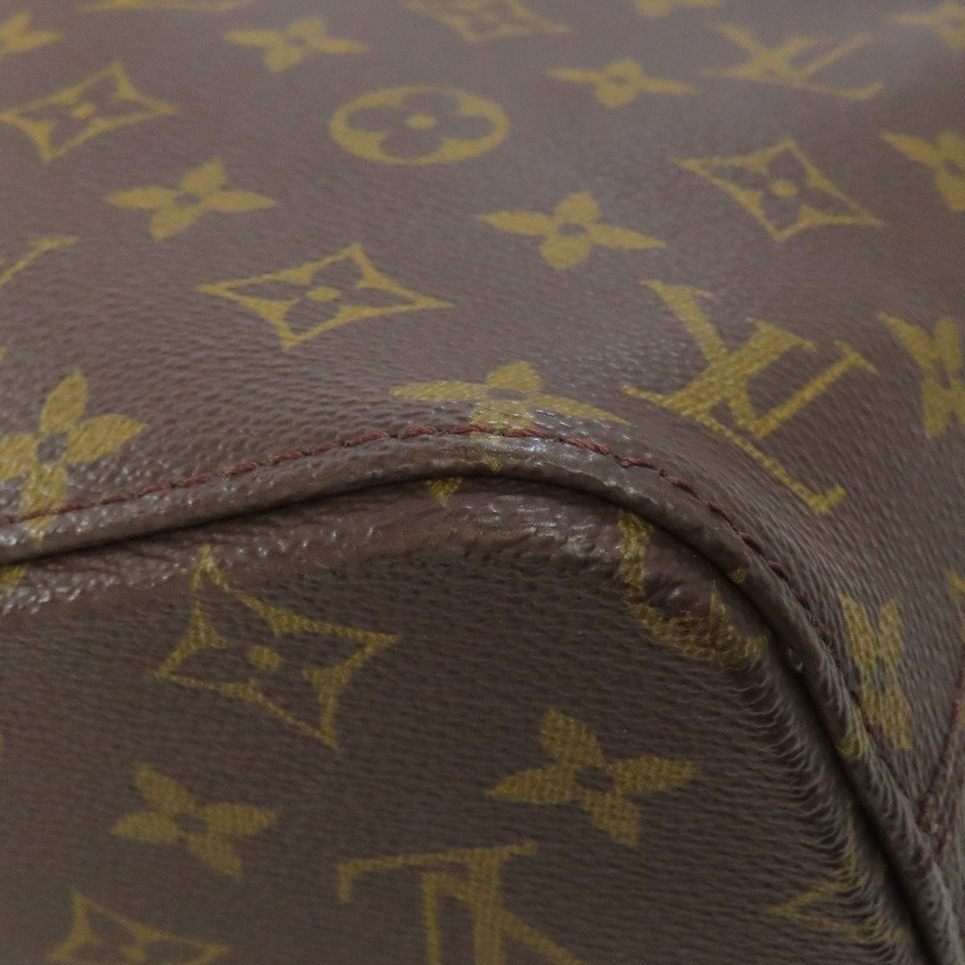 LOUIS VUITTON Tote Bag M51155 Monogram canvas Brown Luco Women Used Authentic