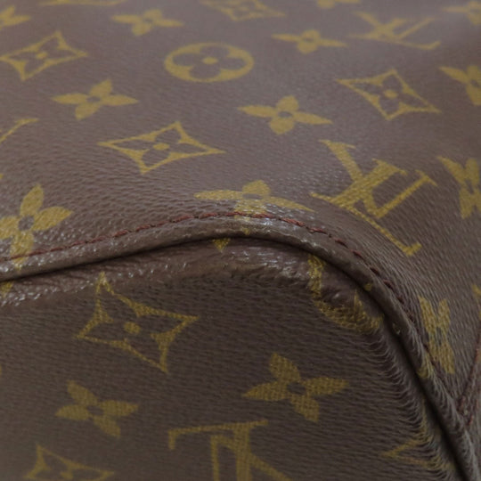LOUIS VUITTON Tote Bag M51155 Monogram canvas Brown Luco Women Used Authentic
