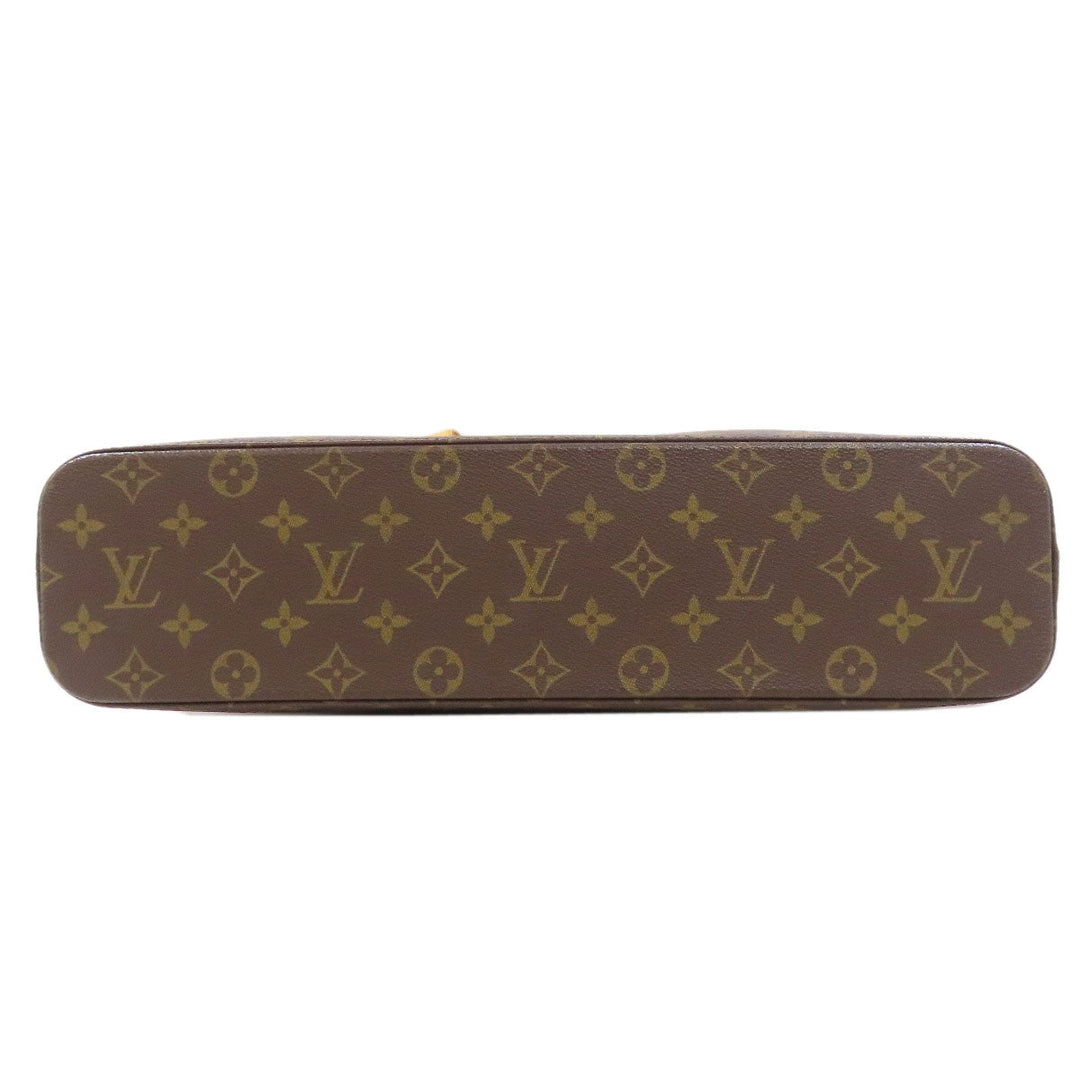 LOUIS VUITTON Tote Bag M51155 Monogram canvas Brown Luco Women Used Authentic