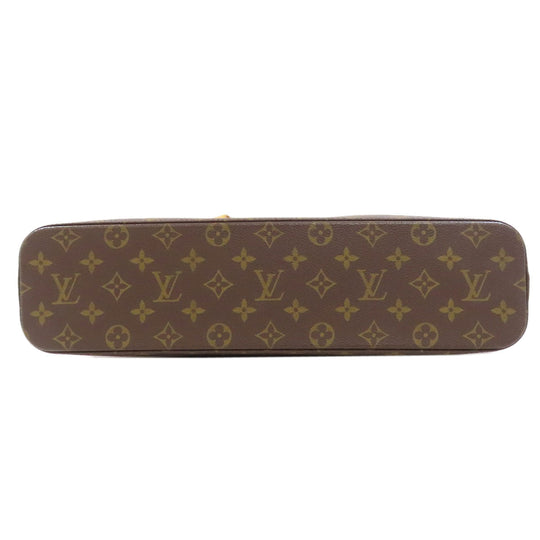 LOUIS VUITTON Tote Bag M51155 Monogram canvas Brown Luco Women Used Authentic