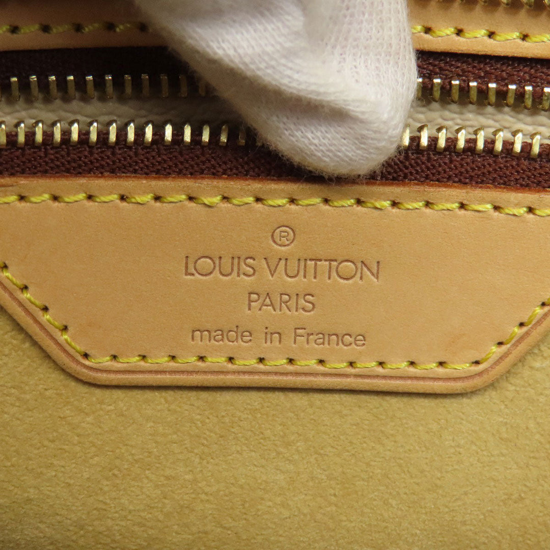 LOUIS VUITTON Tote Bag M51155 Monogram canvas Brown Luco Women Used Authentic