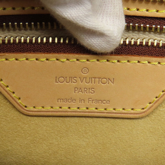 LOUIS VUITTON Tote Bag M51155 Monogram canvas Brown Luco Women Used Authentic