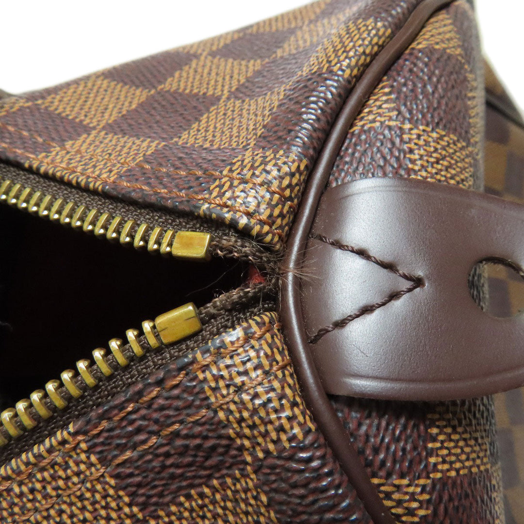 LOUIS VUITTON Handbag N41531 Damier canvas Brown Speedy 30 Women Used Authentic