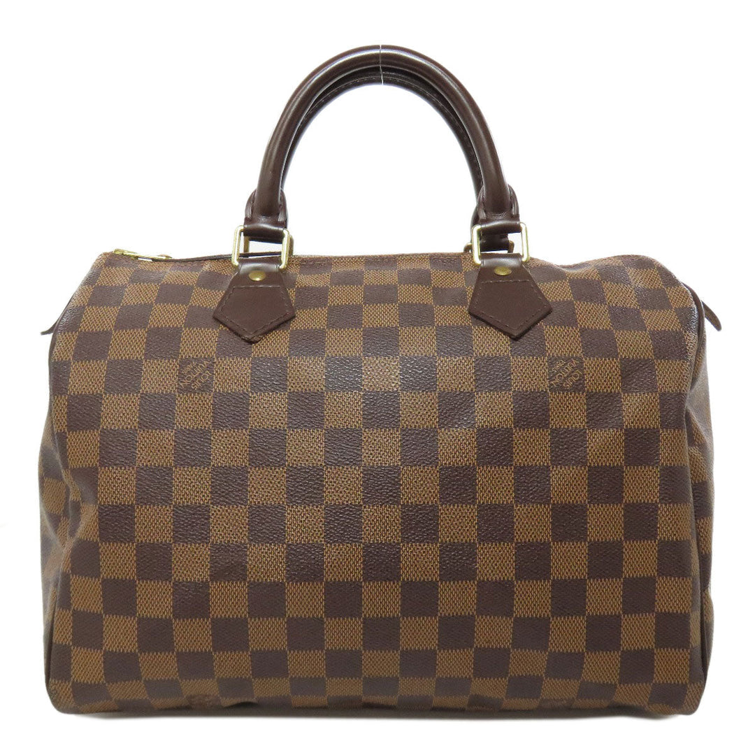 LOUIS VUITTON Handbag N41531 Damier canvas Brown Speedy 30 Women Used Authentic