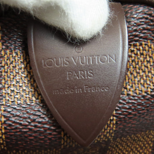 LOUIS VUITTON Handbag N41531 Damier canvas Brown Speedy 30 Women Used Authentic