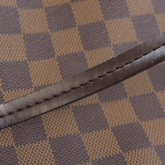 LOUIS VUITTON Tote Bag N41215 Damier canvas Brown Marley Bourne PM Women Used Authentic