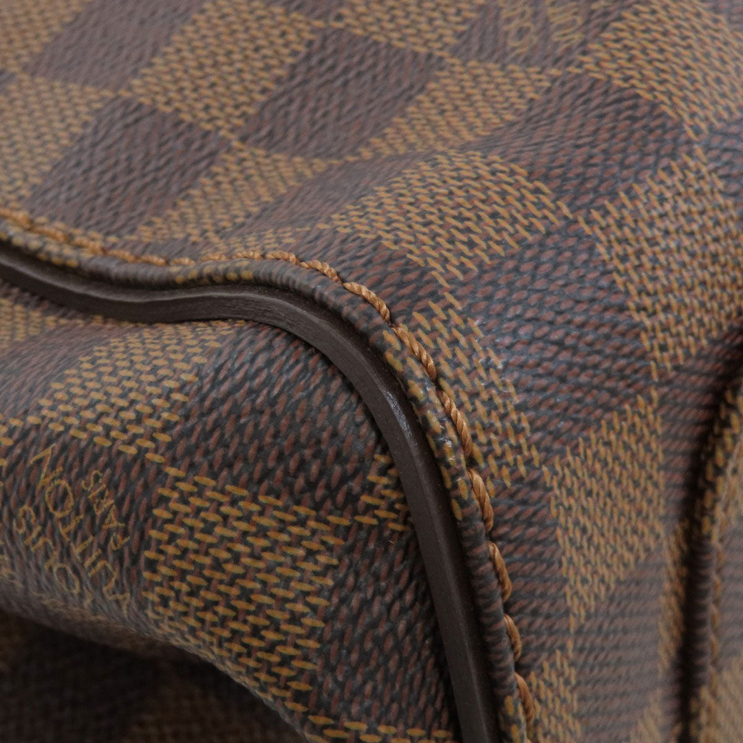 LOUIS VUITTON Tote Bag N41215 Damier canvas Brown Marley Bourne PM Women Used Authentic