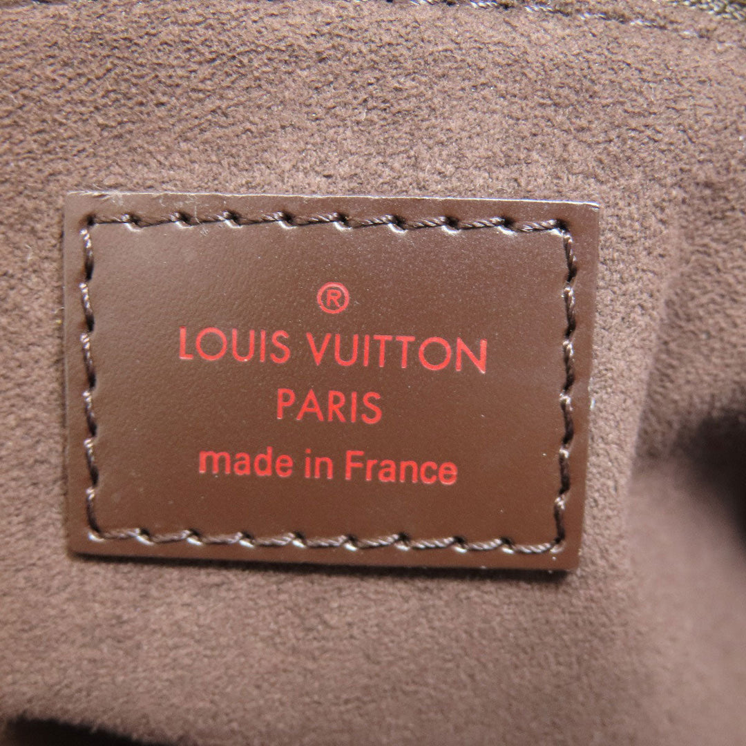 LOUIS VUITTON Tote Bag N41215 Damier canvas Brown Marley Bourne PM Women Used Authentic