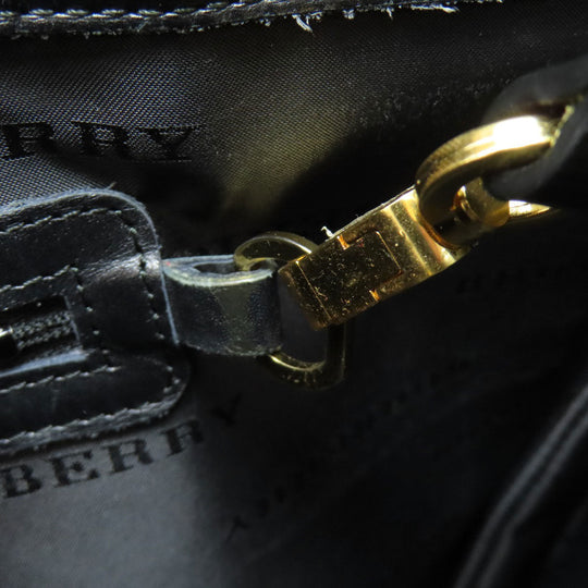 BURBERRY Tote Bag canvas Brown Tartan check
