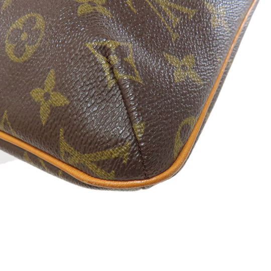 LOUIS VUITTON Shoulder Bag M51258 Monogram canvas Brown Musette Salsa S Women Used Authentic