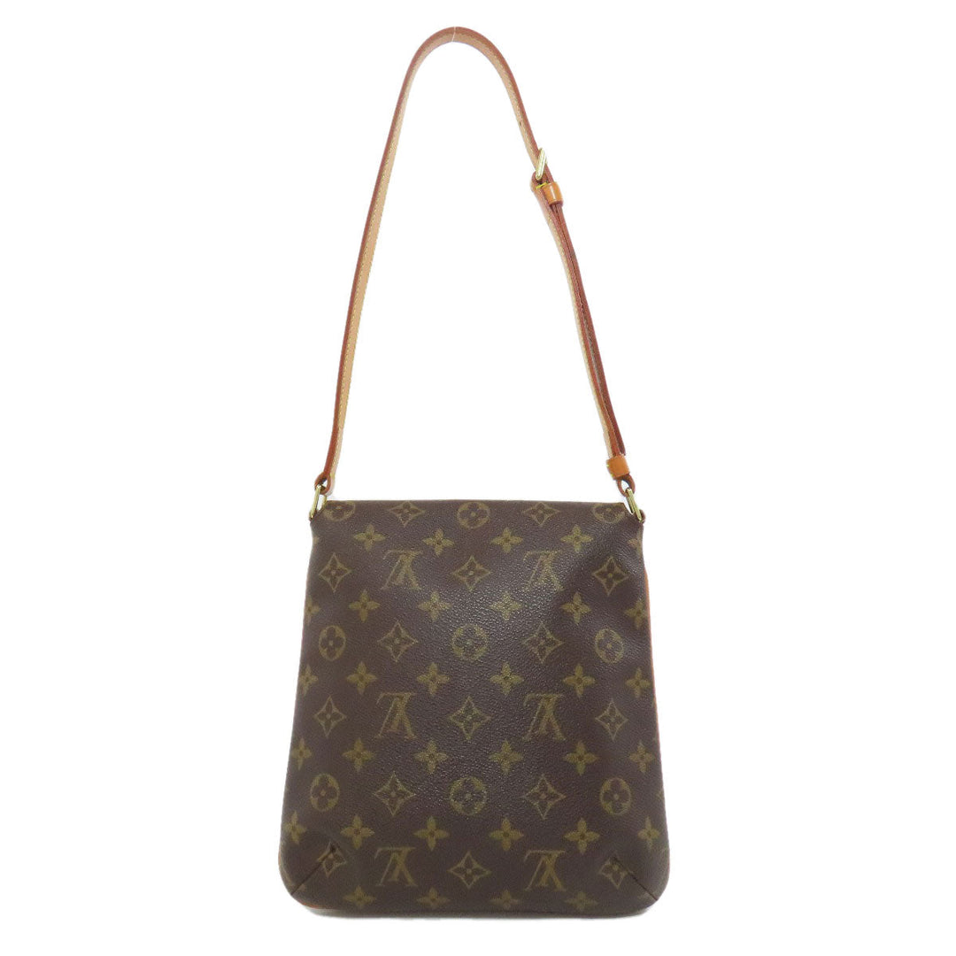 LOUIS VUITTON Shoulder Bag M51258 Monogram canvas Brown Musette Salsa S Women Used Authentic