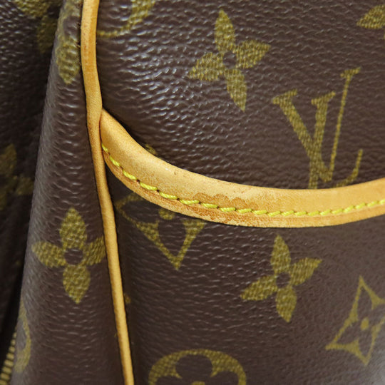 LOUIS VUITTON Handbag M47270 Monogram canvas Brown Deauville