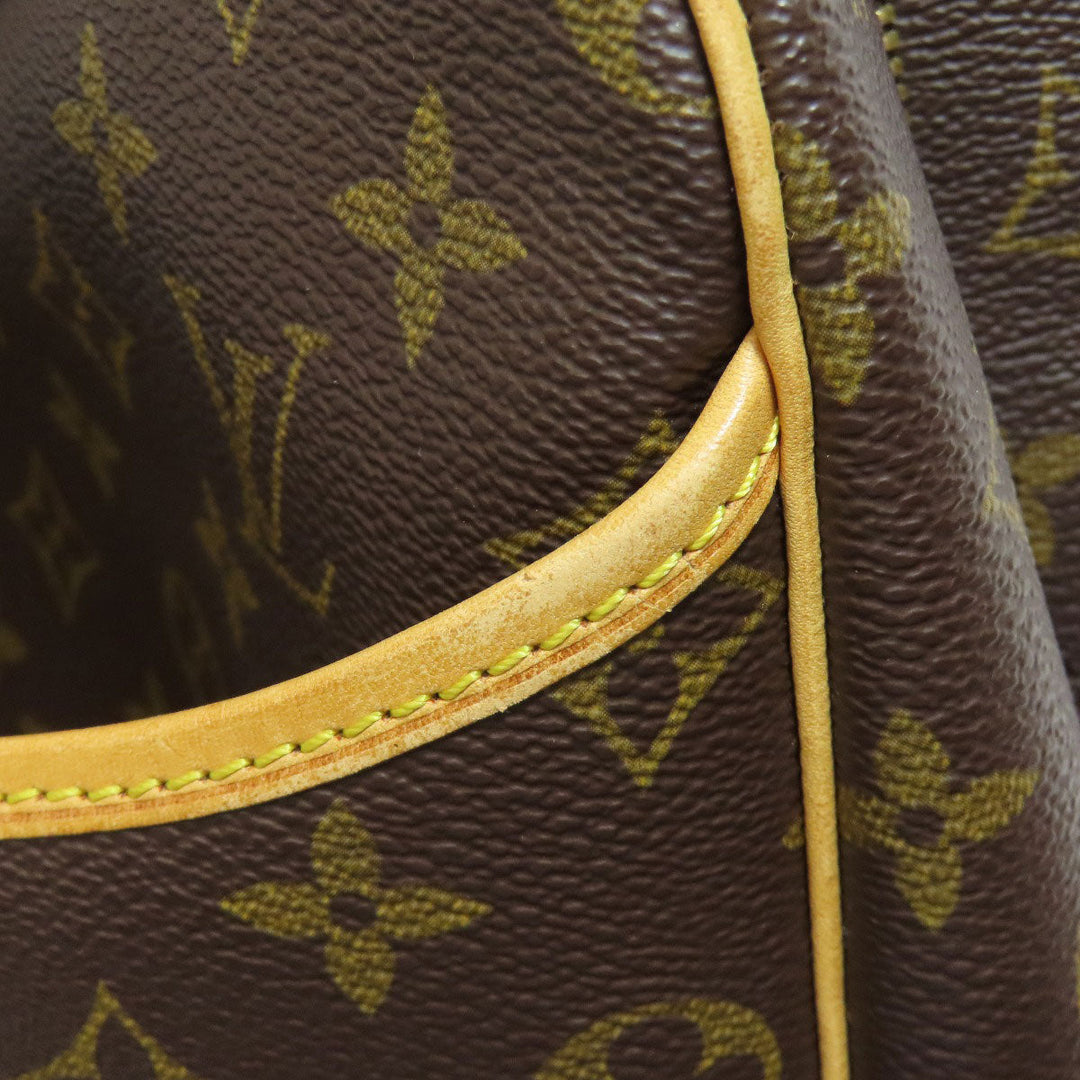LOUIS VUITTON Handbag M47270 Monogram canvas Brown Deauville