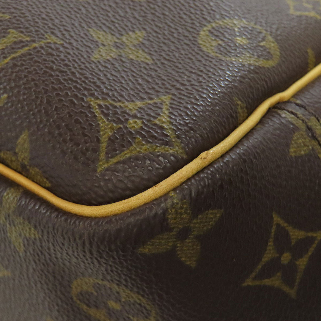 LOUIS VUITTON Handbag M47270 Monogram canvas Brown Deauville