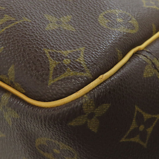LOUIS VUITTON Handbag M47270 Monogram canvas Brown Deauville
