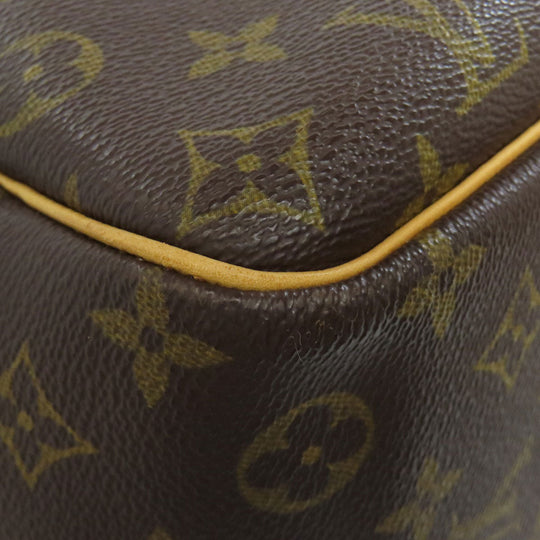 LOUIS VUITTON Handbag M47270 Monogram canvas Brown Deauville