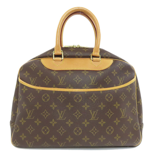 LOUIS VUITTON Handbag M47270 Monogram canvas Brown Deauville