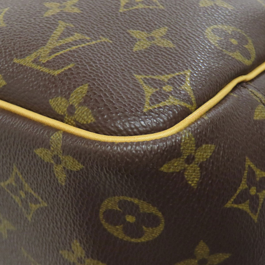 LOUIS VUITTON Handbag M47270 Monogram canvas Brown Deauville