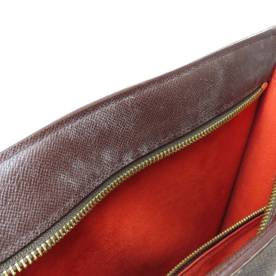 LOUIS VUITTON Tote Bag N51145 Damier canvas Brown Venice PM Women Used Authentic