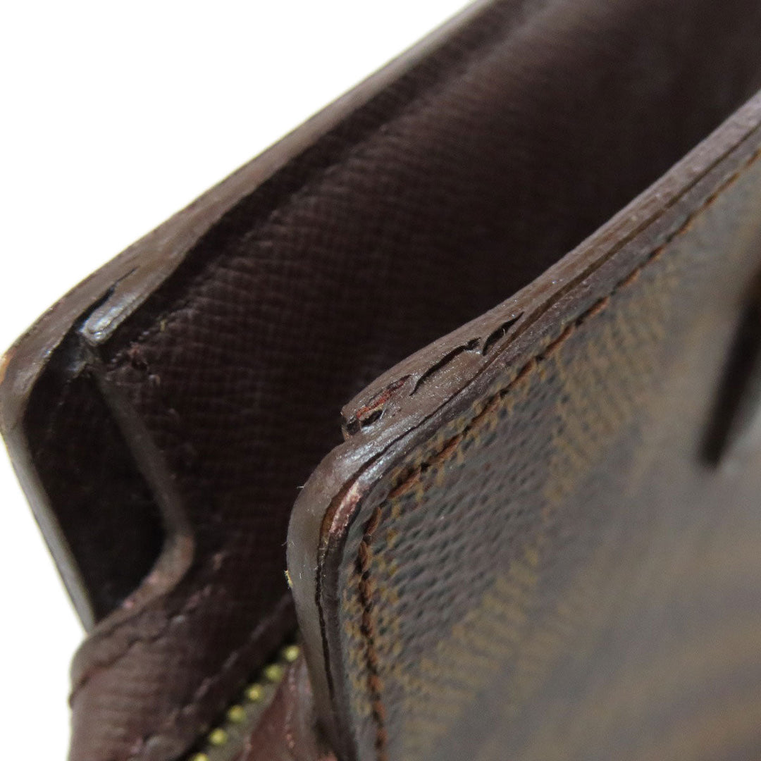 LOUIS VUITTON Tote Bag N51145 Damier canvas Brown Venice PM Women Used Authentic