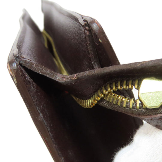 LOUIS VUITTON Tote Bag N51145 Damier canvas Brown Venice PM Women Used Authentic