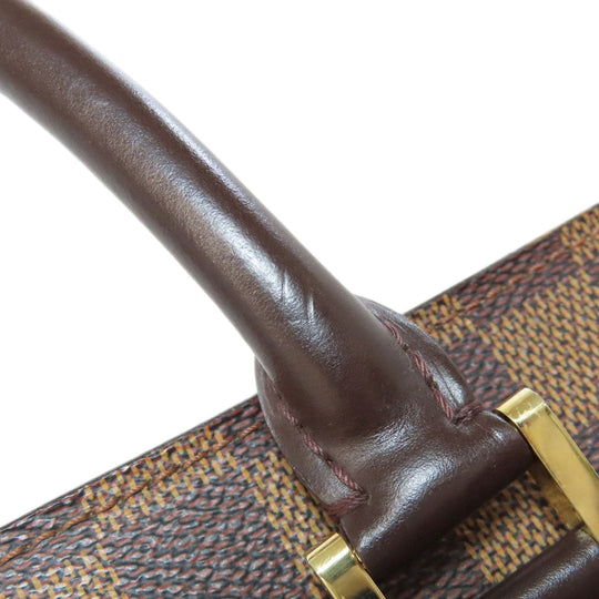 LOUIS VUITTON Tote Bag N51145 Damier canvas Brown Venice PM Women Used Authentic