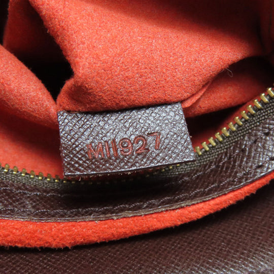 LOUIS VUITTON Tote Bag N51145 Damier canvas Brown Venice PM Women Used Authentic