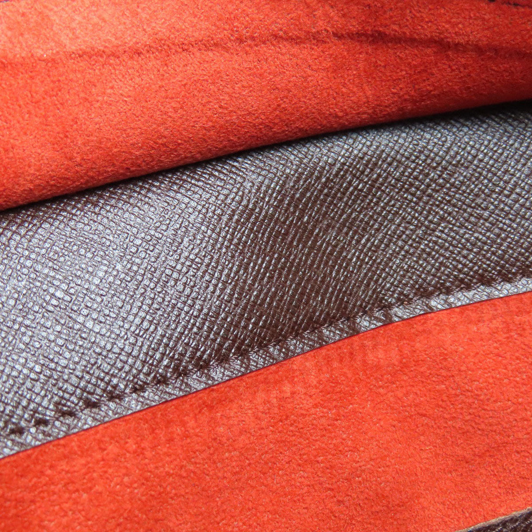 LOUIS VUITTON Tote Bag N51145 Damier canvas Brown Venice PM Women Used Authentic