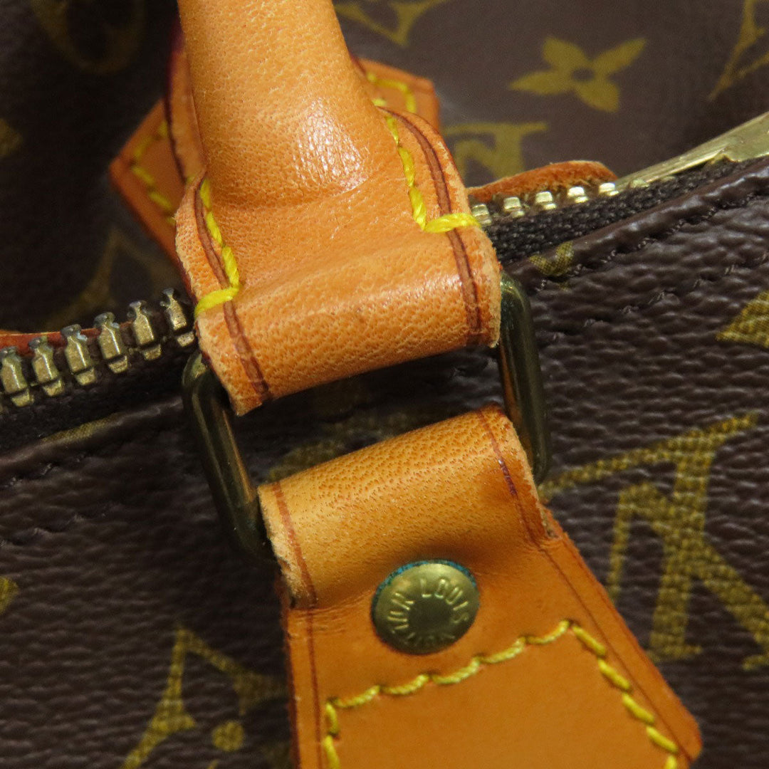 LOUIS VUITTON Boston Duffel bag M41524 Monogram canvas Brown Speedy 35 Women Used Authentic