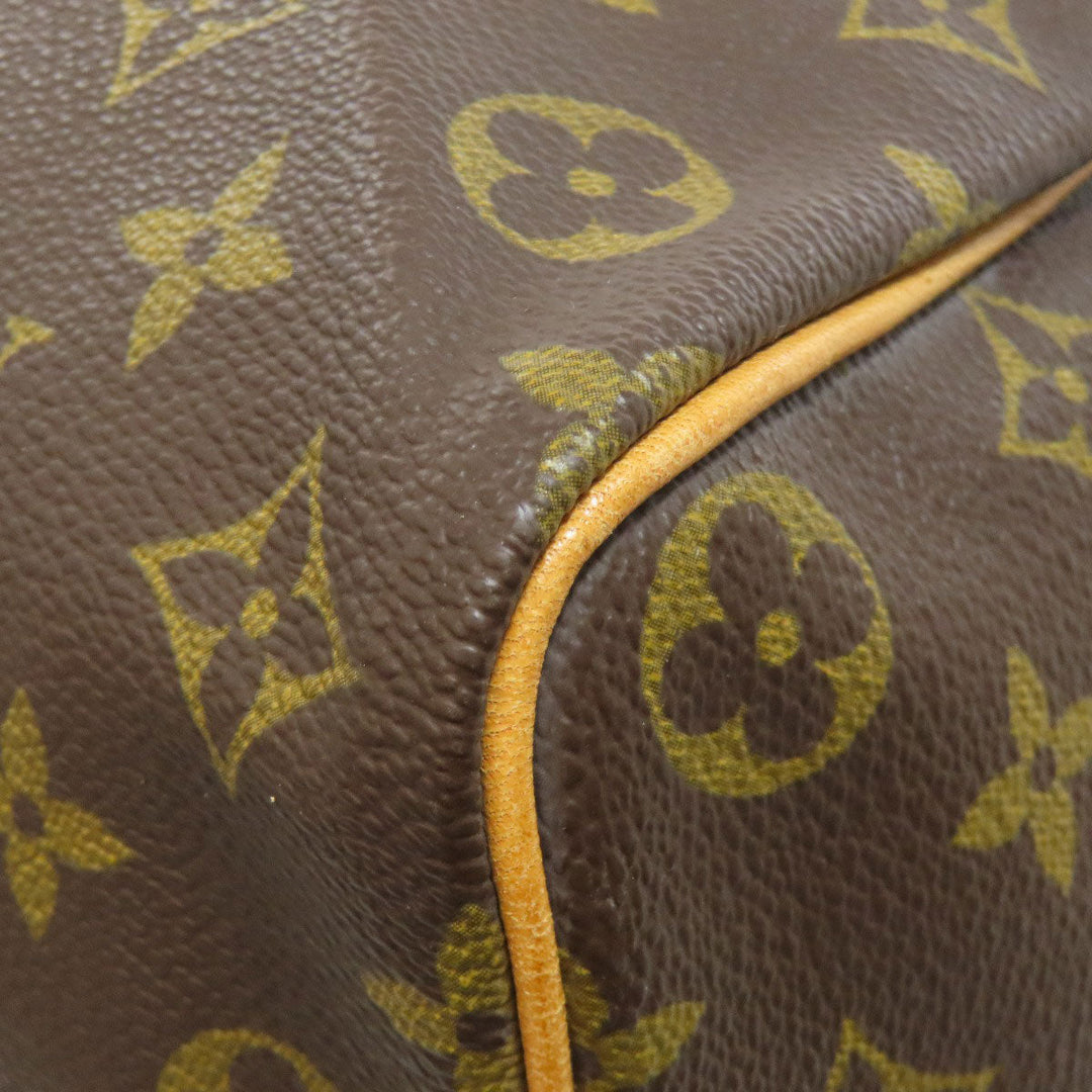 LOUIS VUITTON Boston Duffel bag M41524 Monogram canvas Brown Speedy 35 Women Used Authentic