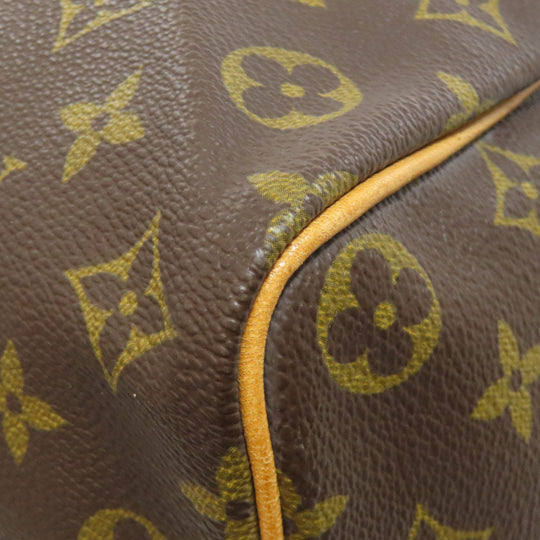 LOUIS VUITTON Boston Duffel bag M41524 Monogram canvas Brown Speedy 35 Women Used Authentic