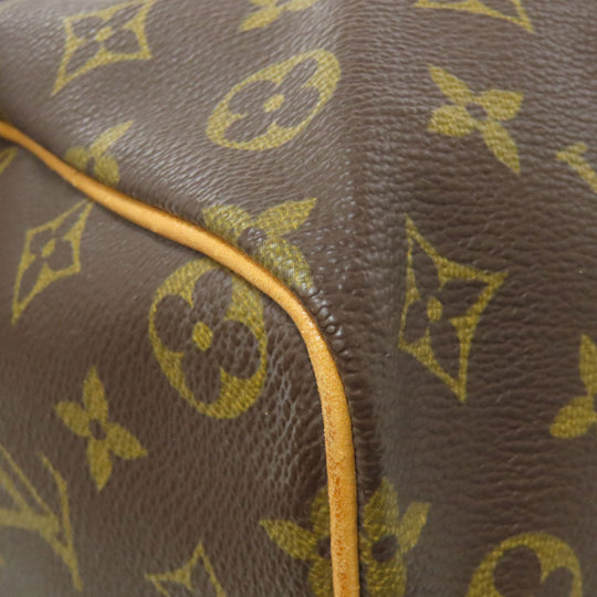 LOUIS VUITTON Boston Duffel bag M41524 Monogram canvas Brown Speedy 35 Women Used Authentic