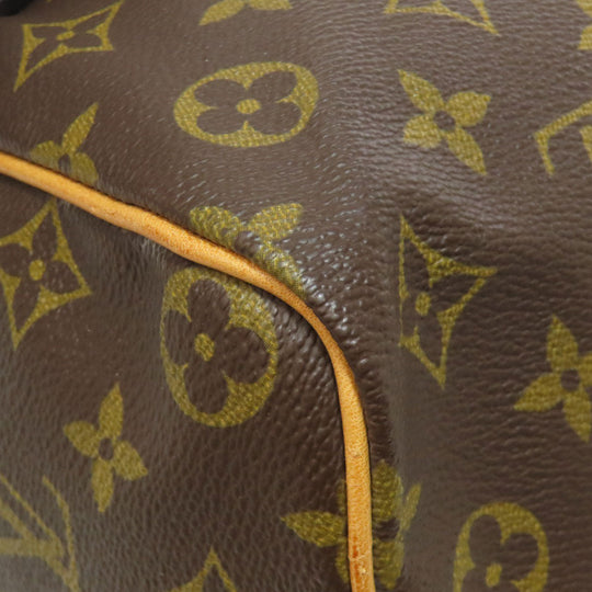 LOUIS VUITTON Boston Duffel bag M41524 Monogram canvas Brown Speedy 35 Women Used Authentic
