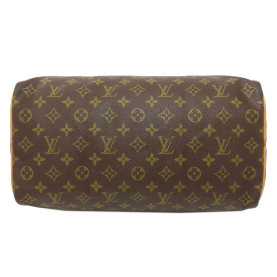 LOUIS VUITTON Boston Duffel bag M41524 Monogram canvas Brown Speedy 35 Women Used Authentic