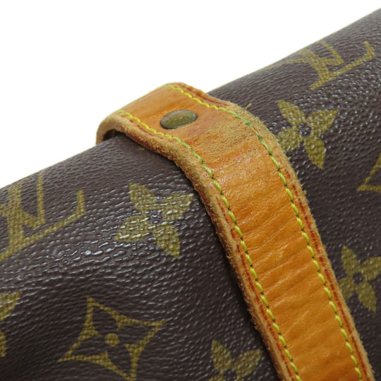 LOUIS VUITTON Shoulder Bag M42254 Monogram canvas Brown SaumurM Women Used Authentic