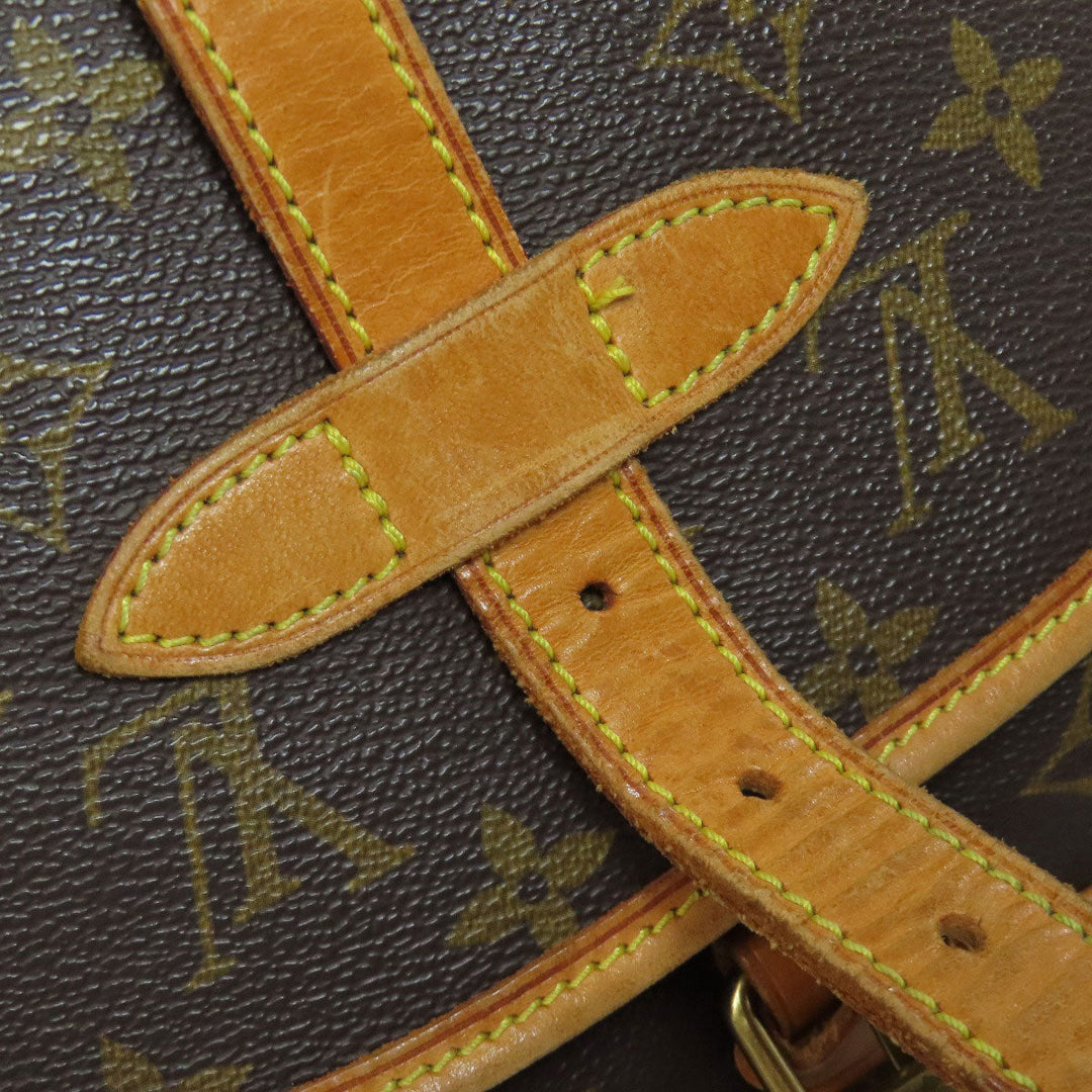 LOUIS VUITTON Shoulder Bag M42254 Monogram canvas Brown SaumurM Women Used Authentic