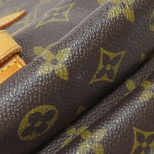 LOUIS VUITTON Shoulder Bag M42254 Monogram canvas Brown SaumurM Women Used Authentic