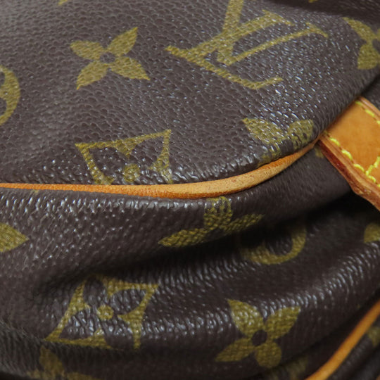 LOUIS VUITTON Shoulder Bag M42254 Monogram canvas Brown SaumurM Women Used Authentic