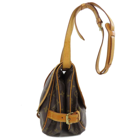 LOUIS VUITTON Shoulder Bag M42254 Monogram canvas Brown SaumurM Women Used Authentic