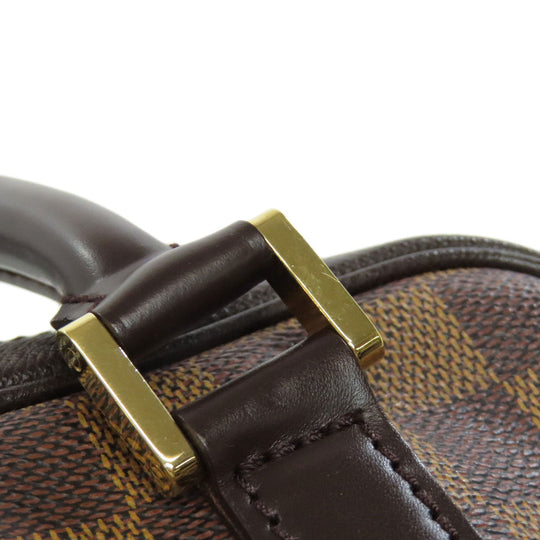 LOUIS VUITTON Handbag N51150 Damier canvas Brown Brera Women Used Authentic