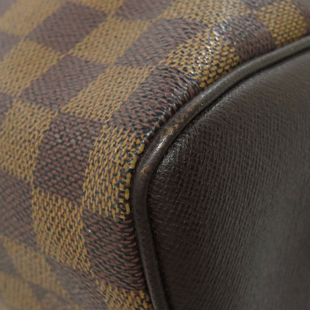 LOUIS VUITTON Handbag N51150 Damier canvas Brown Brera Women Used Authentic