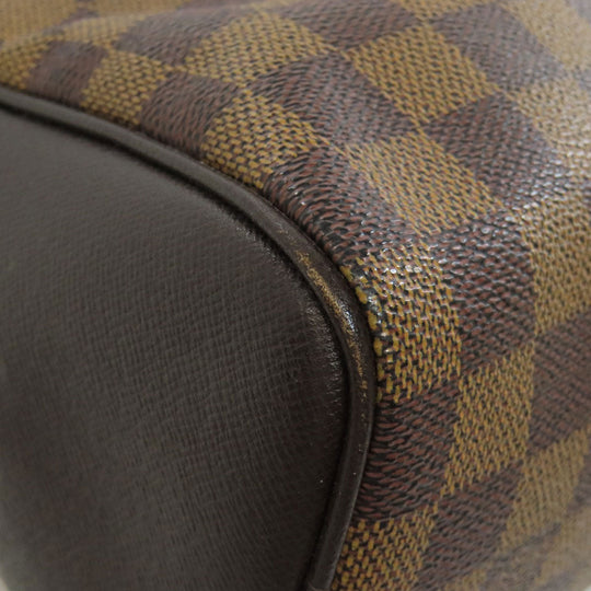 LOUIS VUITTON Handbag N51150 Damier canvas Brown Brera Women Used Authentic